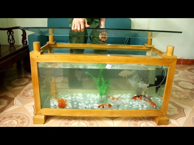 Refresh Your Living Room Space With Koi Fish Table Will Make You Really Satisfied
