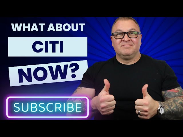Why I think Citi Credit Cards are trending UP!!!