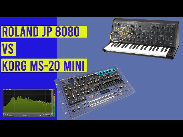 JP 8080 vs Korg MS20 mini - feat. the 5 best Kai Tracid trance arpeggios (Digital/Analog)