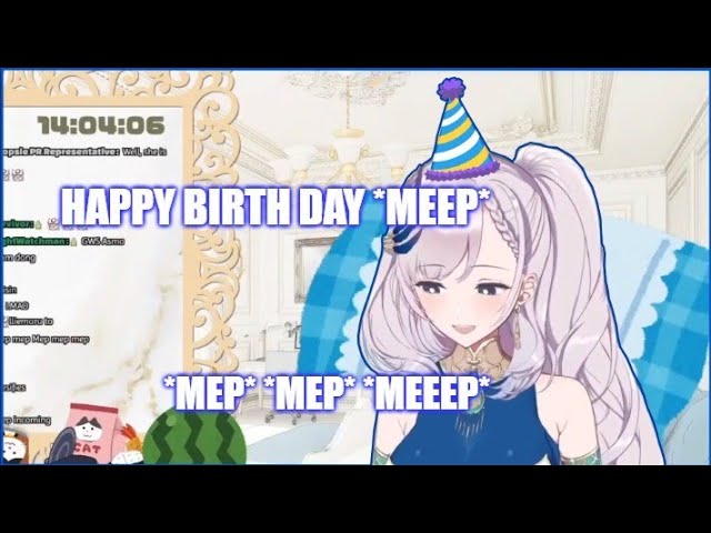 【Hololive ID】Reine Sings Happy Birthday Turkey Version *MEP*