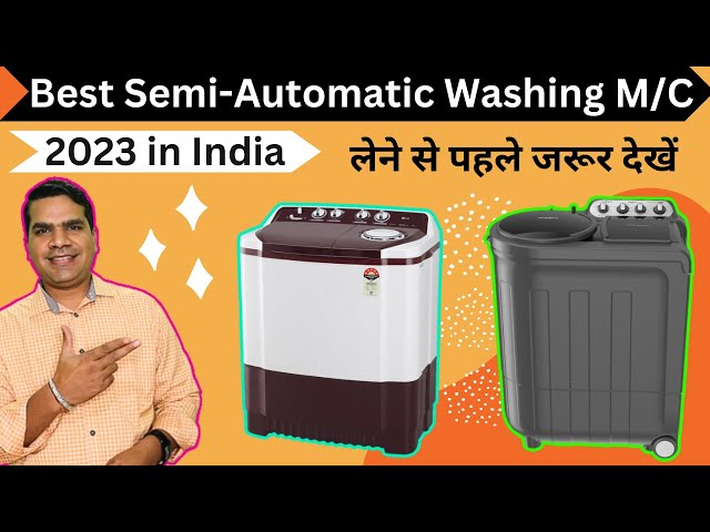 Top 5 Semi automatic Washing Machine 2023 in India | Best Washing machine 2023 Under 15000 |