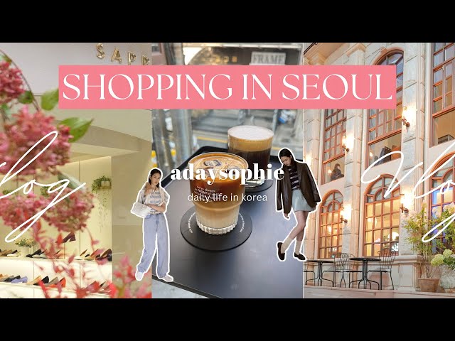 🌸 Shopping in Seoul, korean brands, select shops | KOREA VLOG