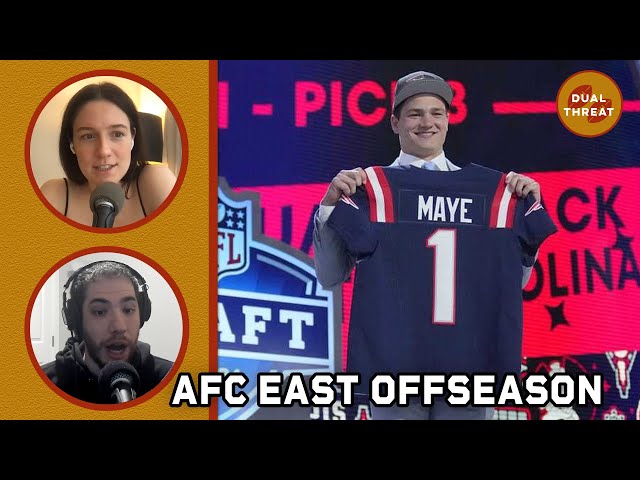 Which AFC East Team Improved the Most This Offseason? | Dual Threat | Ringer NFL