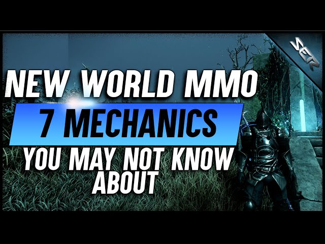 New World MMO 📮Starting Guide - 7 Mechanics You May Not Know About (Beginner's Guide, Tips & Tricks)