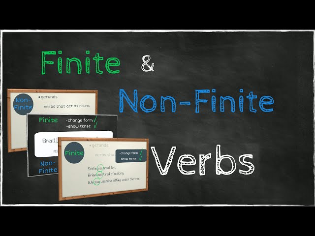 Finite vs Non-Finite Verbs | Learn English | EasyTeaching