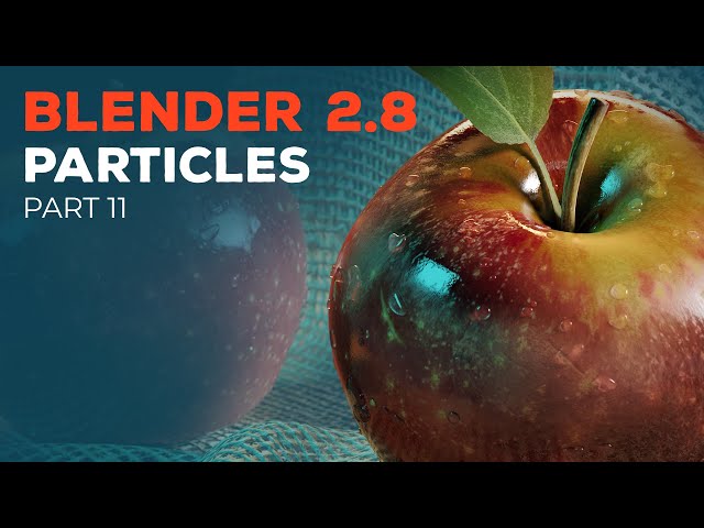 Blender 2.8 Beginner Tutorial - Part 11: Particles