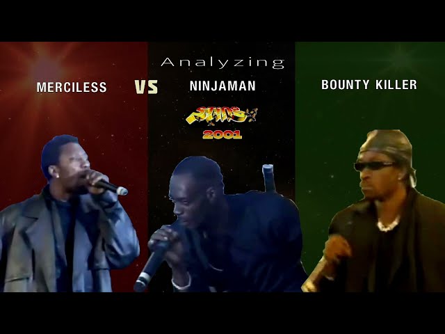 Analyzing Merciless vs Ninjaman & Bounty Killer (Sting 2001)
