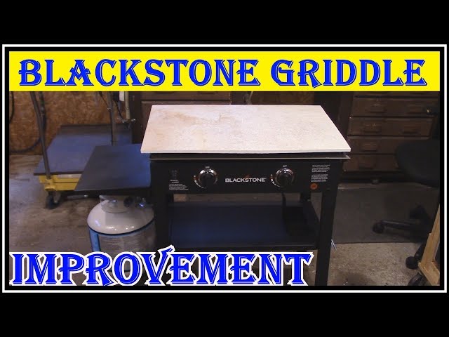 GREAT  IMPROVEMENT TO THE BLACKSTONE GRIDDLE  - NO MORE MESS