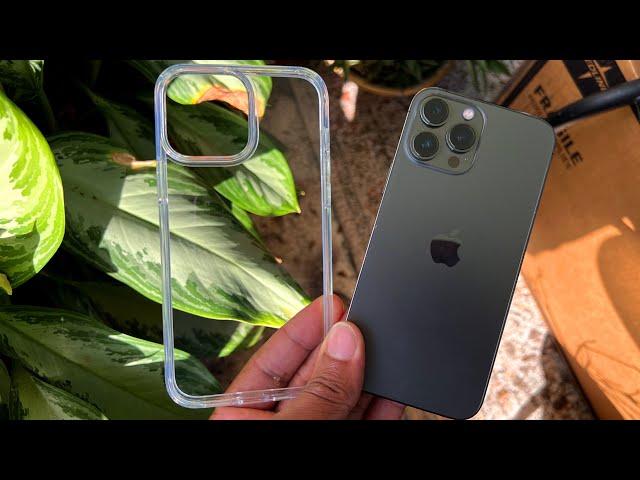 Spigen Ultra Hybrid Clear Case For iPhone 13 Pro Max Unboxing And Review