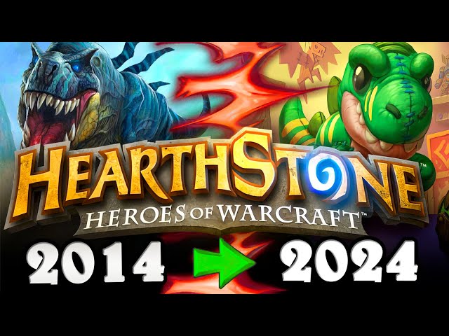Hearthstone in 2014 vs 2024: How Has the Cost of The Card Collection Changed Over 10 YEARS?