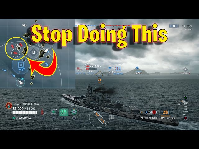 This Tactic is Losing You Games! (World of Warships Legends)