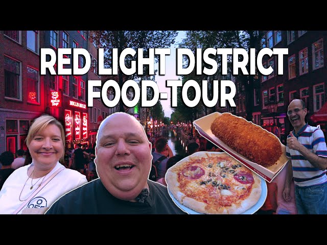 Wie ist das Essen im Rotlichtviertel? | Amsterdam FOOD TOUR