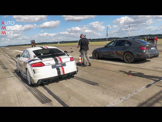 740HP LCE Performance BMW M3 G80 vs 600HP Aulitzy Tuning Audi TT RS 40 Jahre