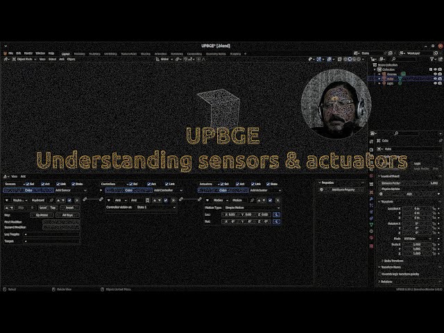 UPBGE understanding sensors and actuators