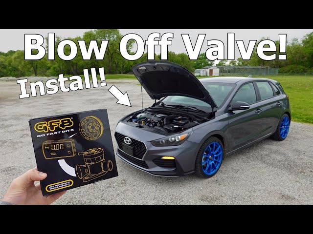 Installing a GFB Respons Blow Off Valve! | Hyundai Elantra GT N Line