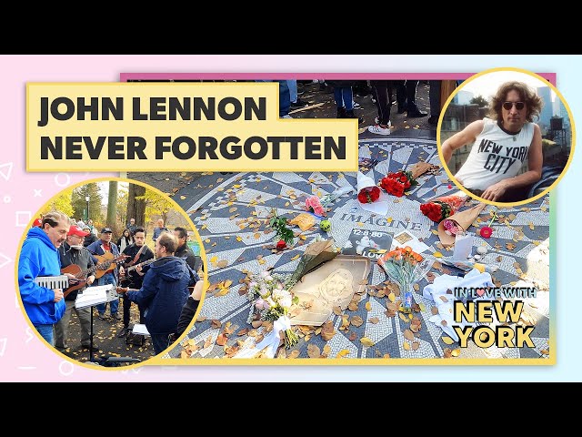 John Lennon 42nd Death Anniversary 2022 - Fans Remember John Lennon at Strawberry Fields