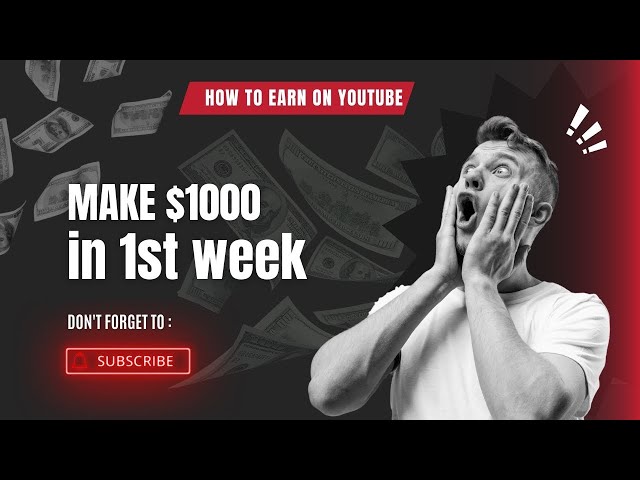 How to make money on YouTube #5STARKEYS