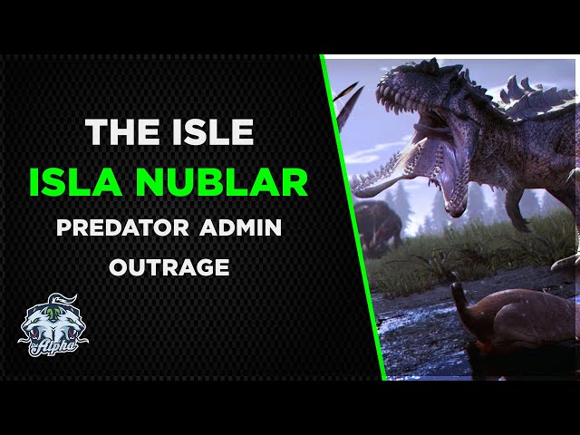 The Isle: Isla Nublar Fan Community The Predatory Peeky and Discord Outrage