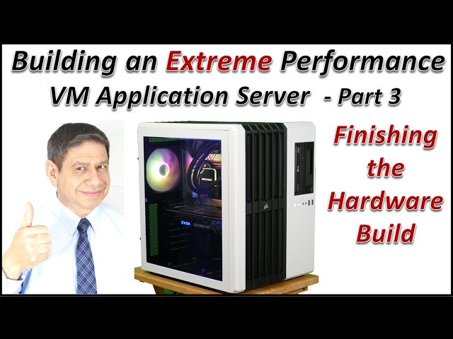 Building a Home Lab VM Application Server – part 3, Finishing the Hardware Build
