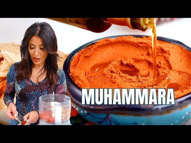 Muhammara - The Ultimate Roasted Red Pepper Dip