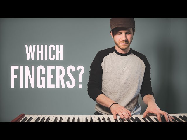 How to know which fingers to use when playing piano (For beginners)