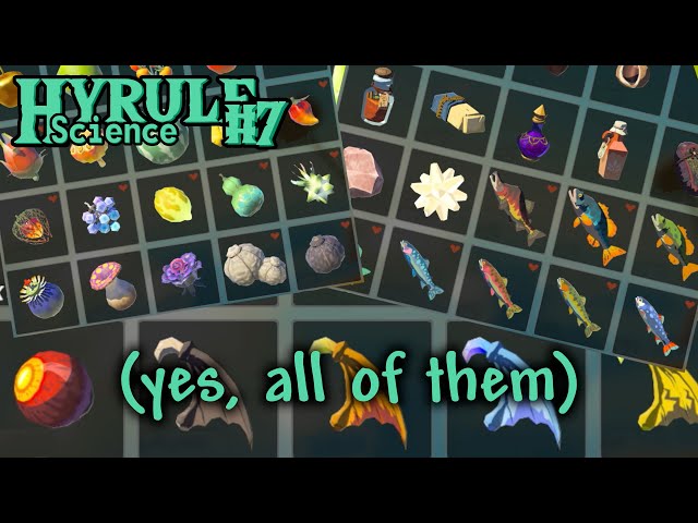 Hyrule Science #7: All Materials, Finally Analyzed!