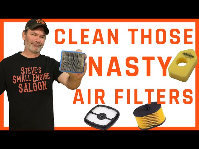 How To Clean An Air Filter