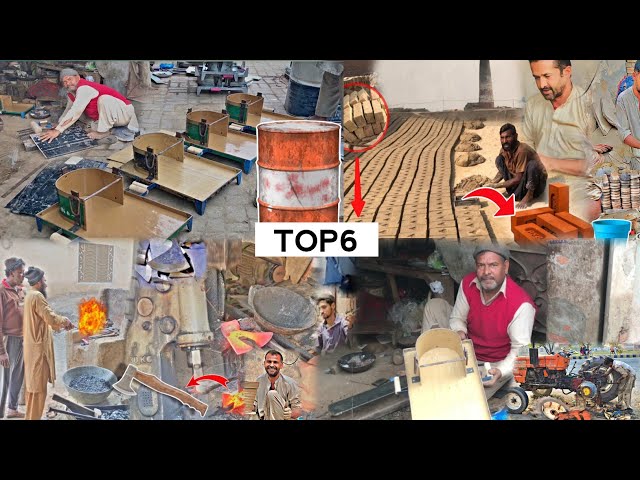 Top! 6 Most Viewed Mass Production & Manufacturing Factory Process