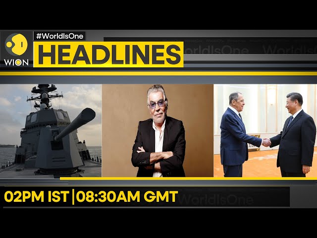 US deploys 2 destroyers in West Asia | Fashion icon Robert Cavelli dies | WION Headlines