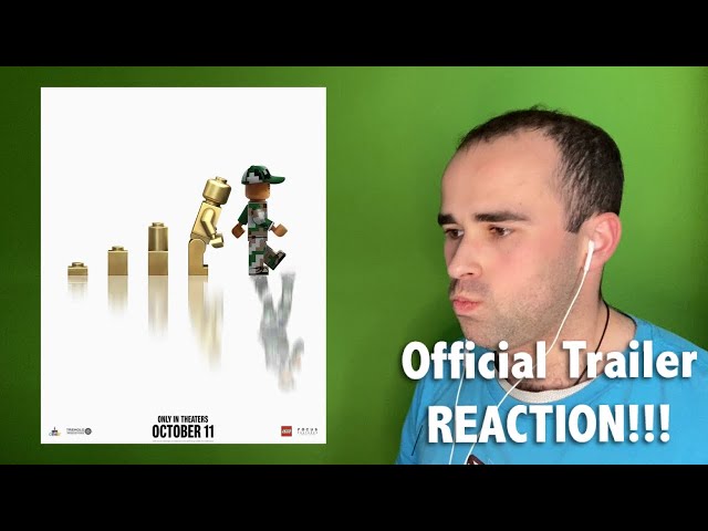 Piece By Piece Official Trailer REACTION!!!
