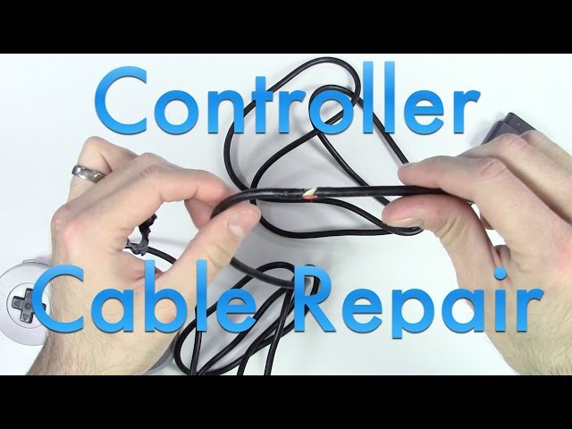 Repairing SNES Controller Cable Damage