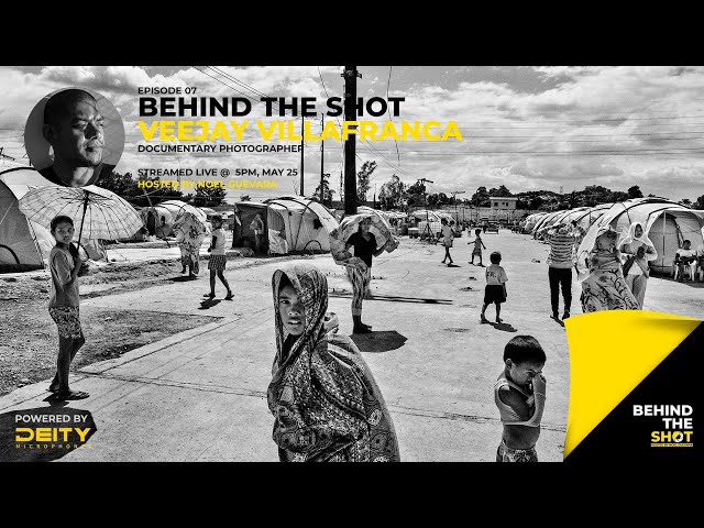 Behind the Shot LIVE 07: Veejay Villafranca on religious rituals, gangs, and Typhoon Yolanda