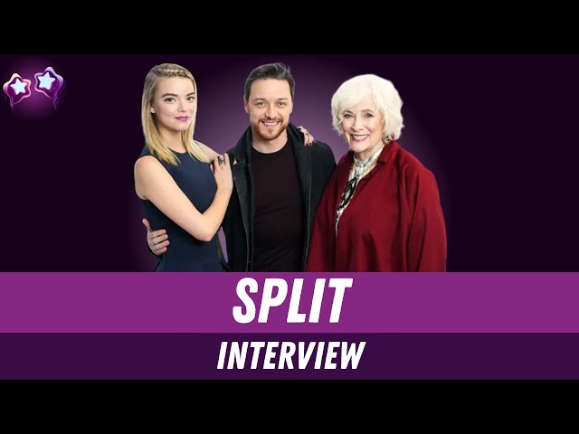 Split: James McAvoy, Anya Taylor-Joy & Betty Buckley Interview Q&A Panel Discussion DID