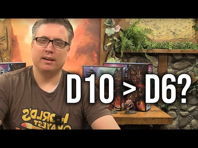 Are d10s better than d6s for wargaming?