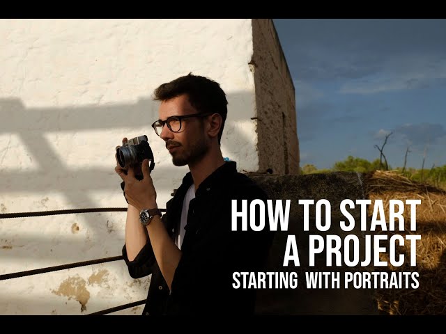 How to start a project and why - Starting with Street Portraits.