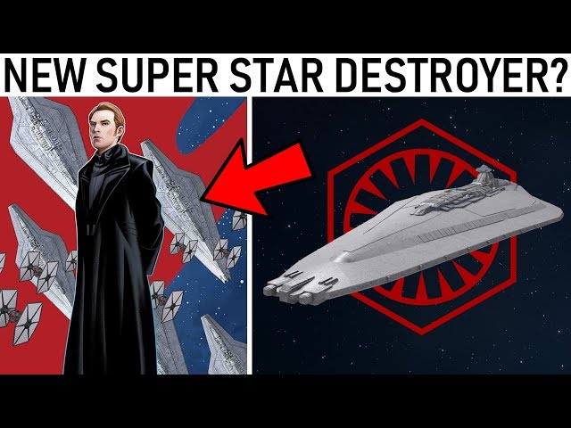 A New First Order SUPER STAR DESTROYER?... (or did Star Wars steal more fan art?)