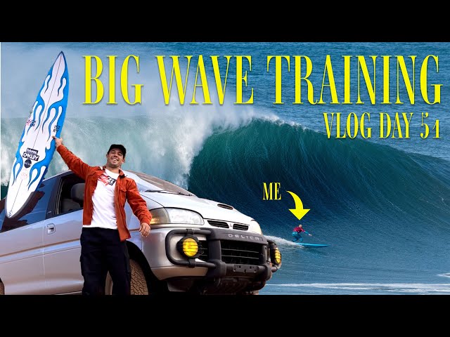 THE MOST CROWDED MAVERICK'S EVER?? - BIG WAVE TRAINING DAY 51 OF 100