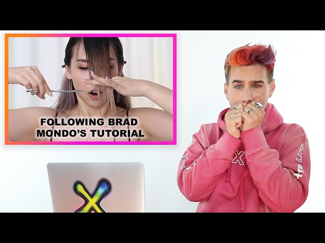 Hairdresser Reacts To People Following My Bang Cutting Tutorial