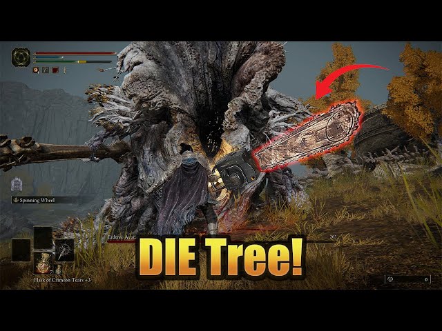 I cut down that stupid Tree - Elden Ring Erdtree Avatar - Ghiza's Wheel [No Damage]