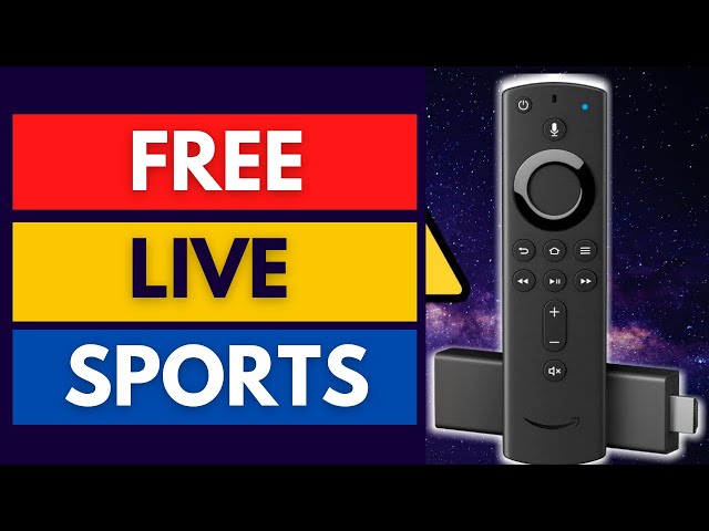 FREE Live Sports on FIRESTICK in 2023 - 2 Best Apps