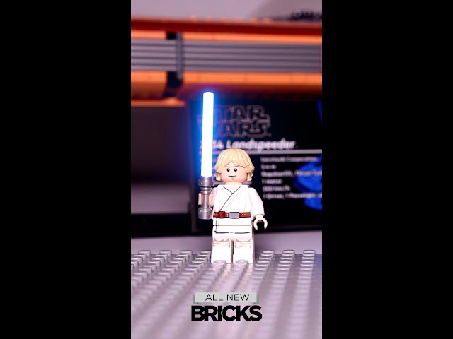 Lego Star Wars Luke Skywalker vs C-3PO #shorts