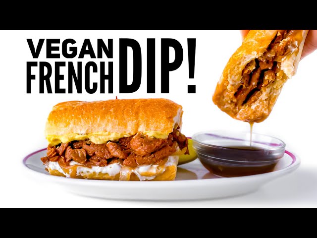 Vegan FRENCH DIP! Super EASY & DELICIOUS! Veganize LA #2!