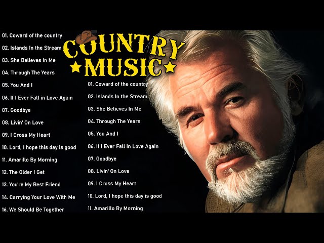 Alan Jackson, Kenny Rogers, Don Wiliams, George Strait Classic Old Country Songs hits Of All Time