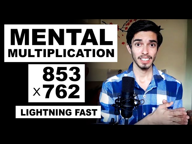How to Multiply Numbers Lightning Fast like Shakuntala Devi (Mental Maths #4)