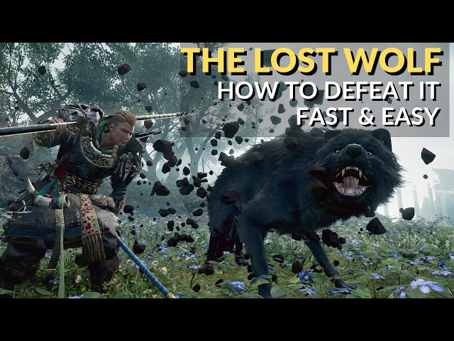 DEFEAT THE LOST WOLF IN UNDER 1 MINUTE (AC VALHALLA | BOSS FIGHT GUIDE)