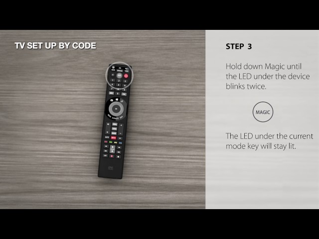 URC7955 SetUp By Code One For All Smart Control 5