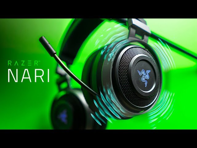 This Headset VIBRATES!  Razer Nari Ultimate Gaming Headset