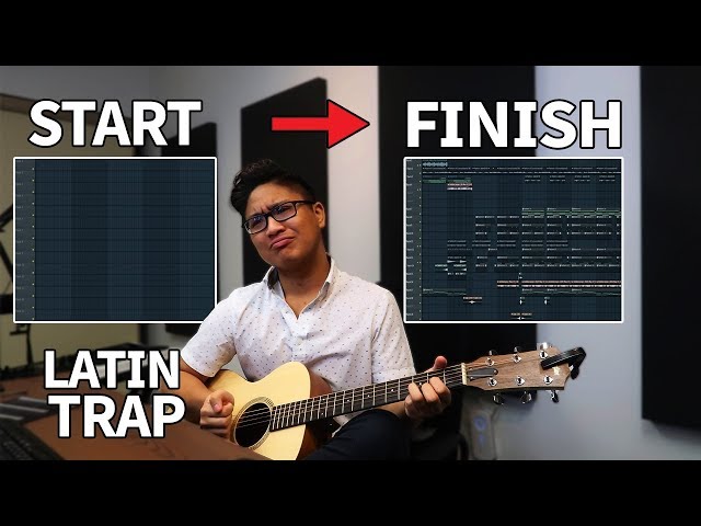 MAKING AN ENTIRE BEAT FROM START TO FINISH IN FL STUDIO! LATIN TRAP!