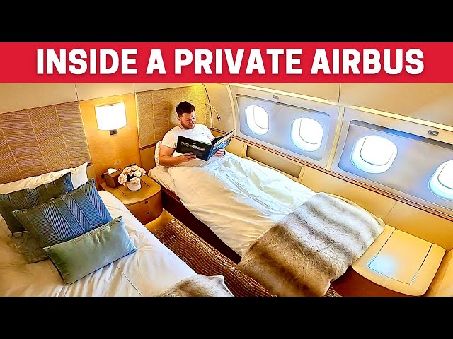 Meet The Flying Apartment | Onboard a Private Airbus Jet