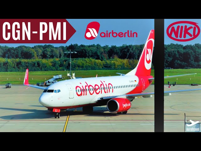 Fly NIKI/ AIR BERLIN | TripReport | Köln/ Bonn - Palma de Mallorca | Boeing 737-700 | HG 7550